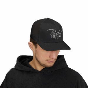 Bucky Heard Logo - Black Snapback Trucker Cap