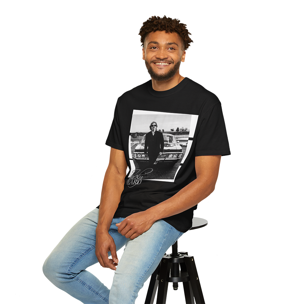 Bucky Heard & Classic Car - Retro Unisex Tee